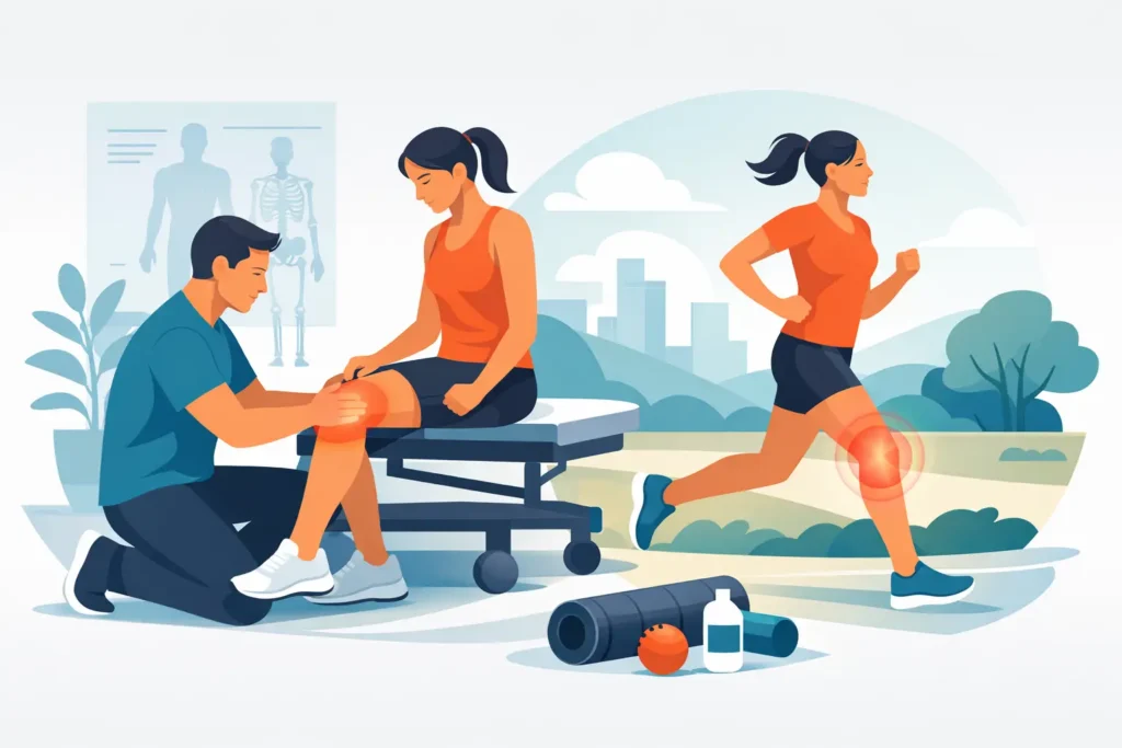 Fysiotherapie voor hardlopers bij hardnekkige pijn