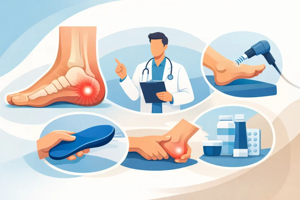 Wat is de beste behandeling voor hielspoor?