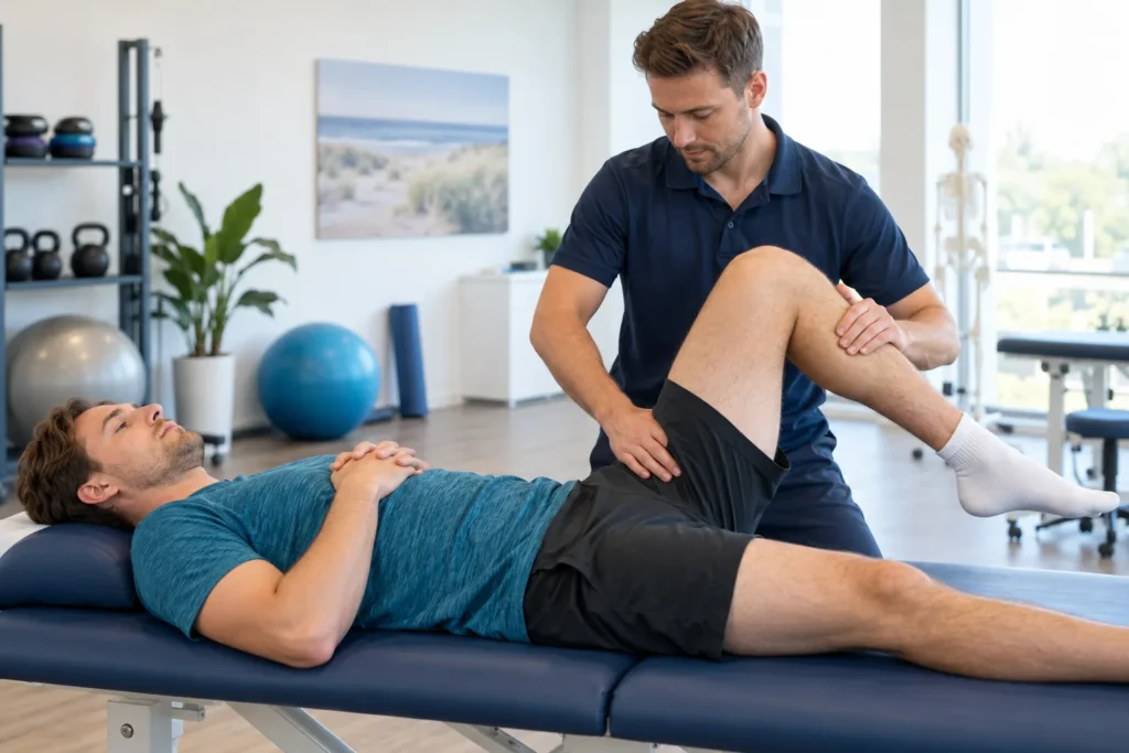 liesblessure behandelen